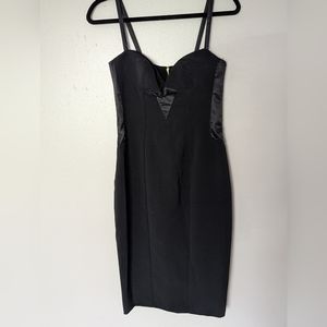 Bodycon dress with boning